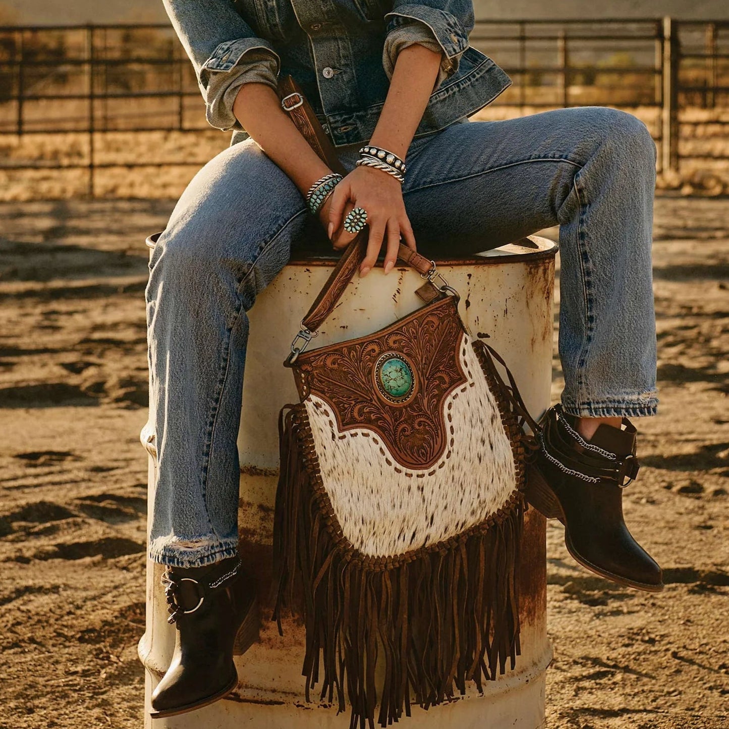 Painted Desert Tassel Bag