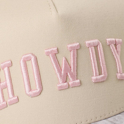 HOWDY WHITE CAMO Trucker Hat