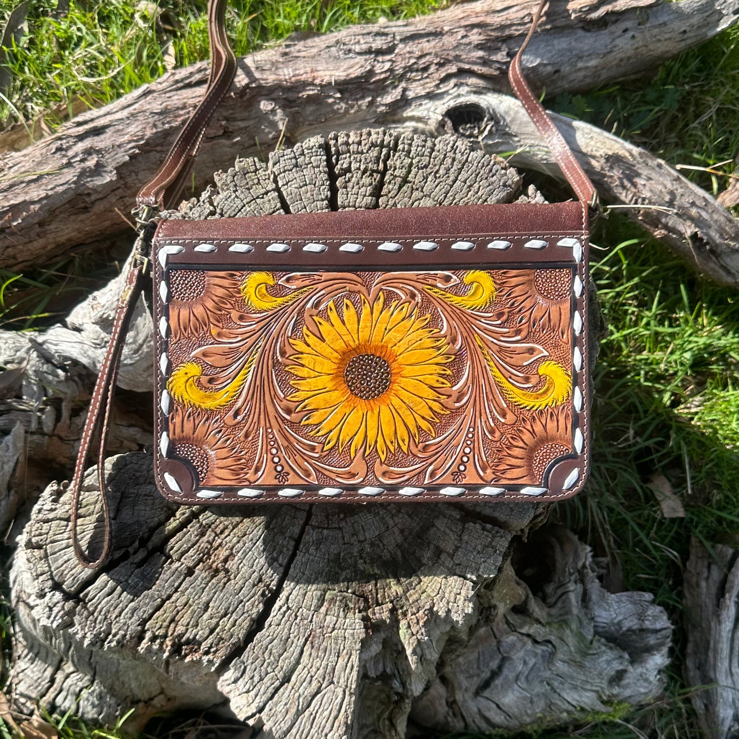Sunflower Wallet Bag