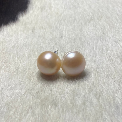 Pink Freshwater Pearl Studs
