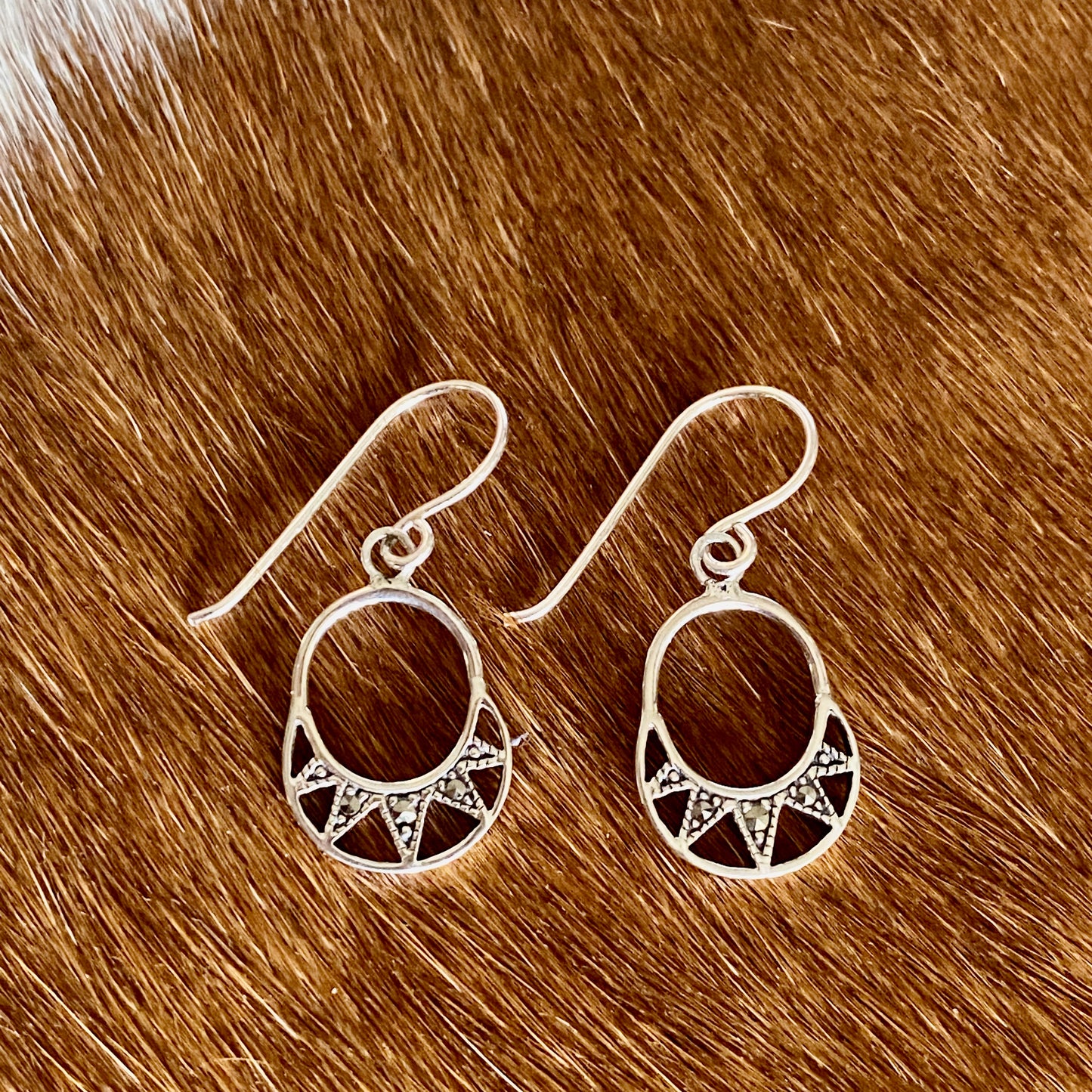 Boho Silver Earring