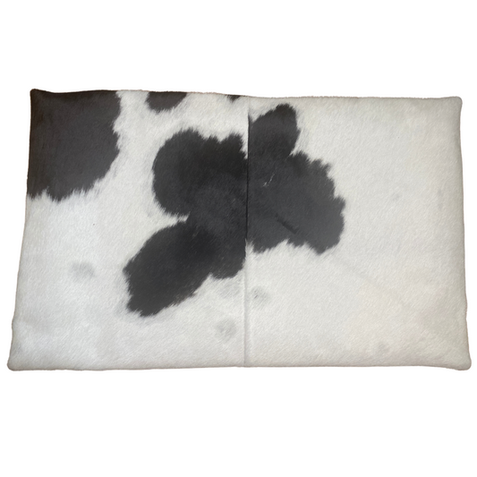 Rectangle Cowhide Cushion Cover – Black and White Cowhide